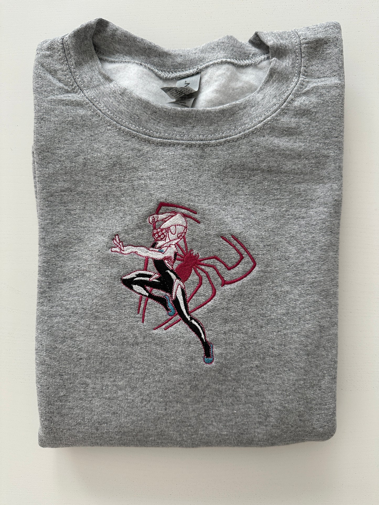 Spider-Gwen | Front Design | Embroidery Apparel