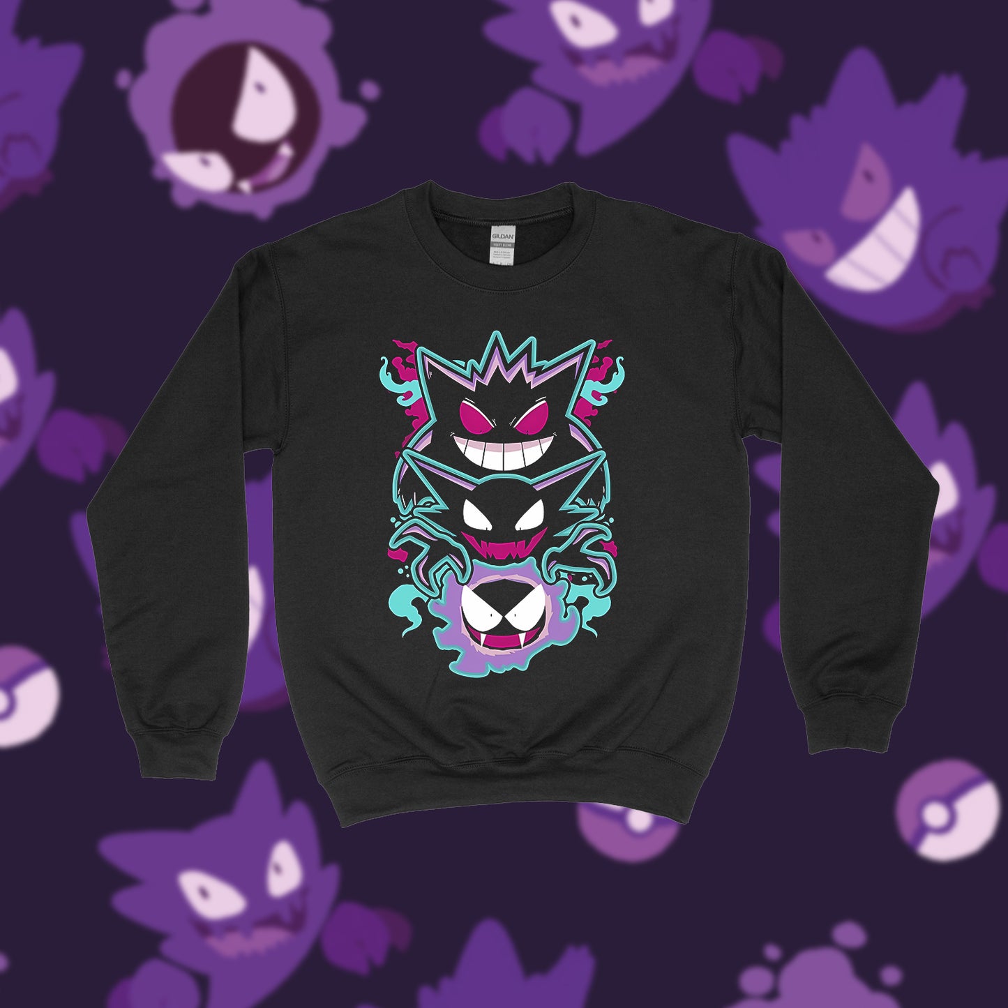 Ghost Gengar Sweater
