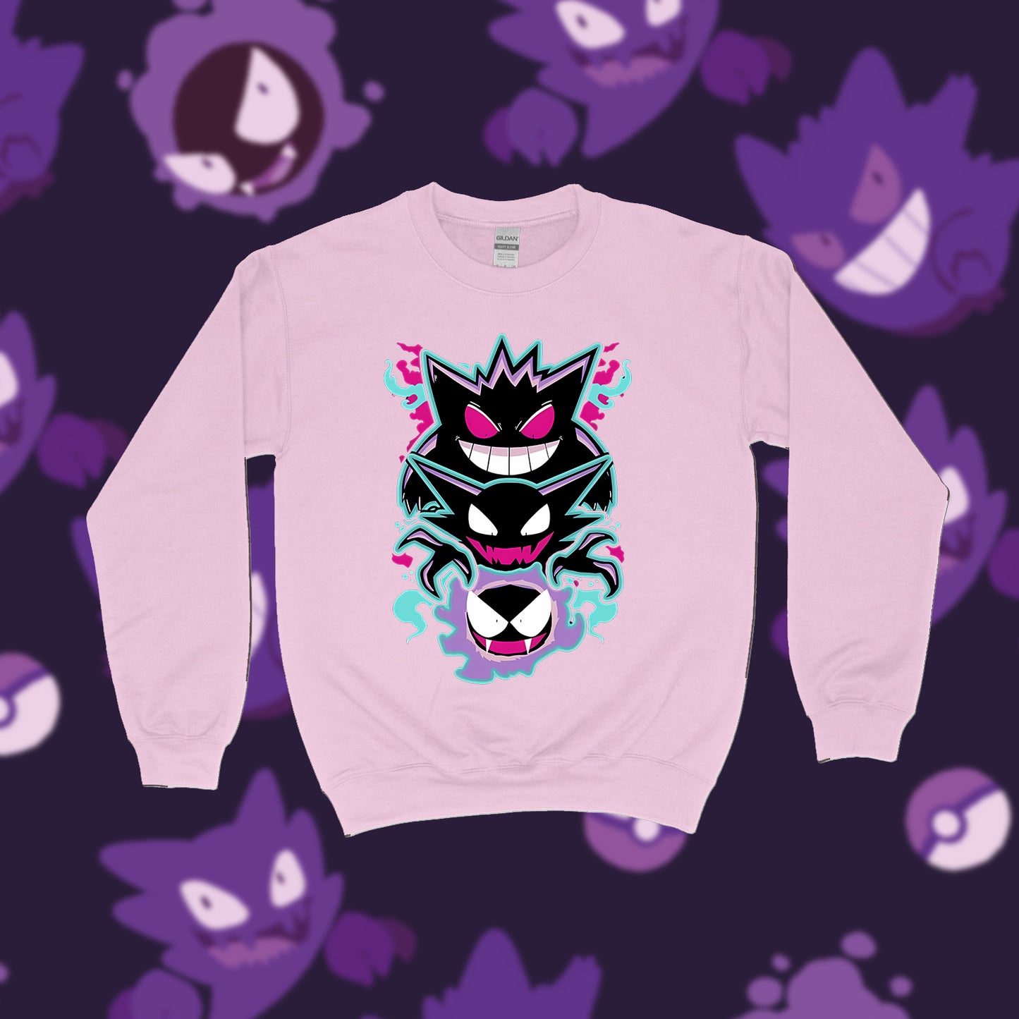Ghost Gengar Sweater